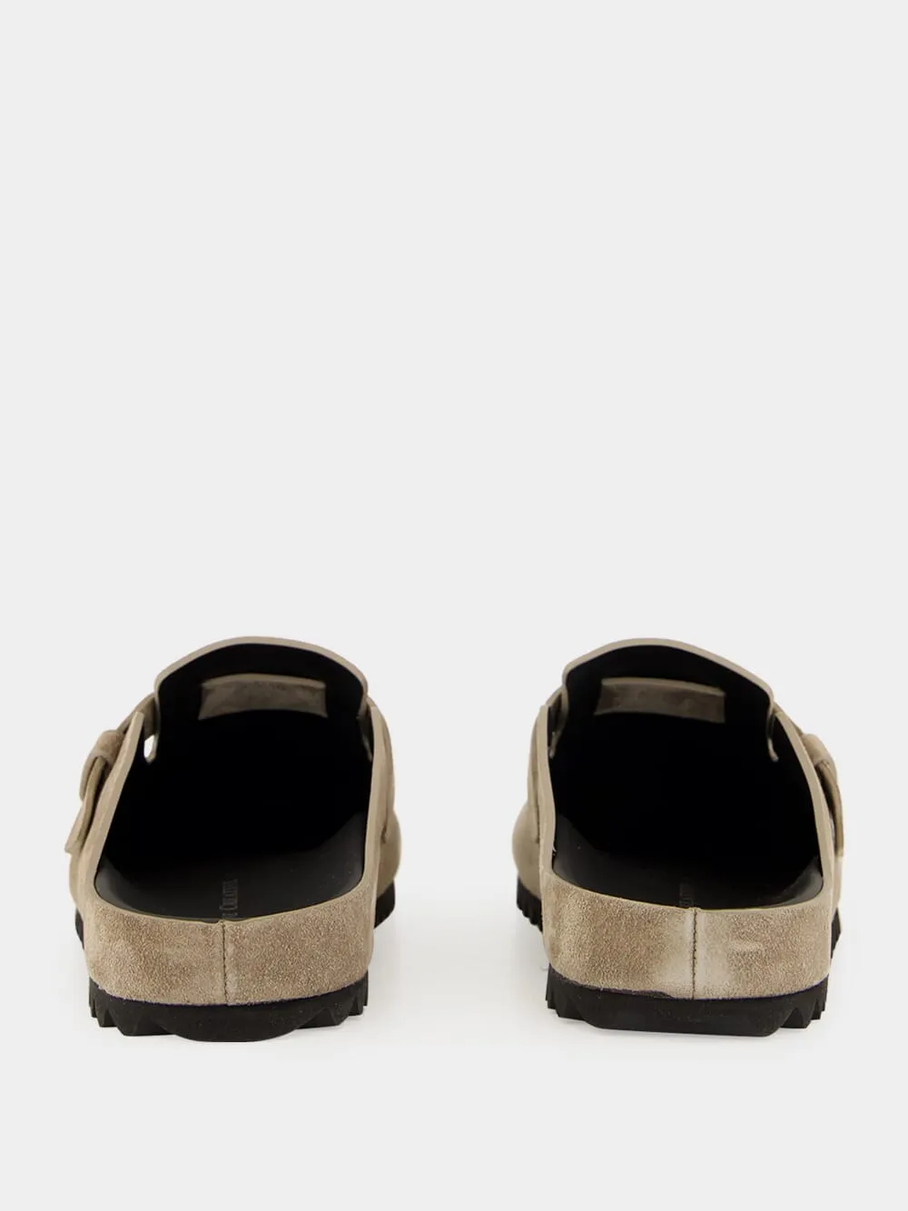 Grey Suede Agorà 012 Mule Sandals sold by Fashion Clinic product image thumbnail 5