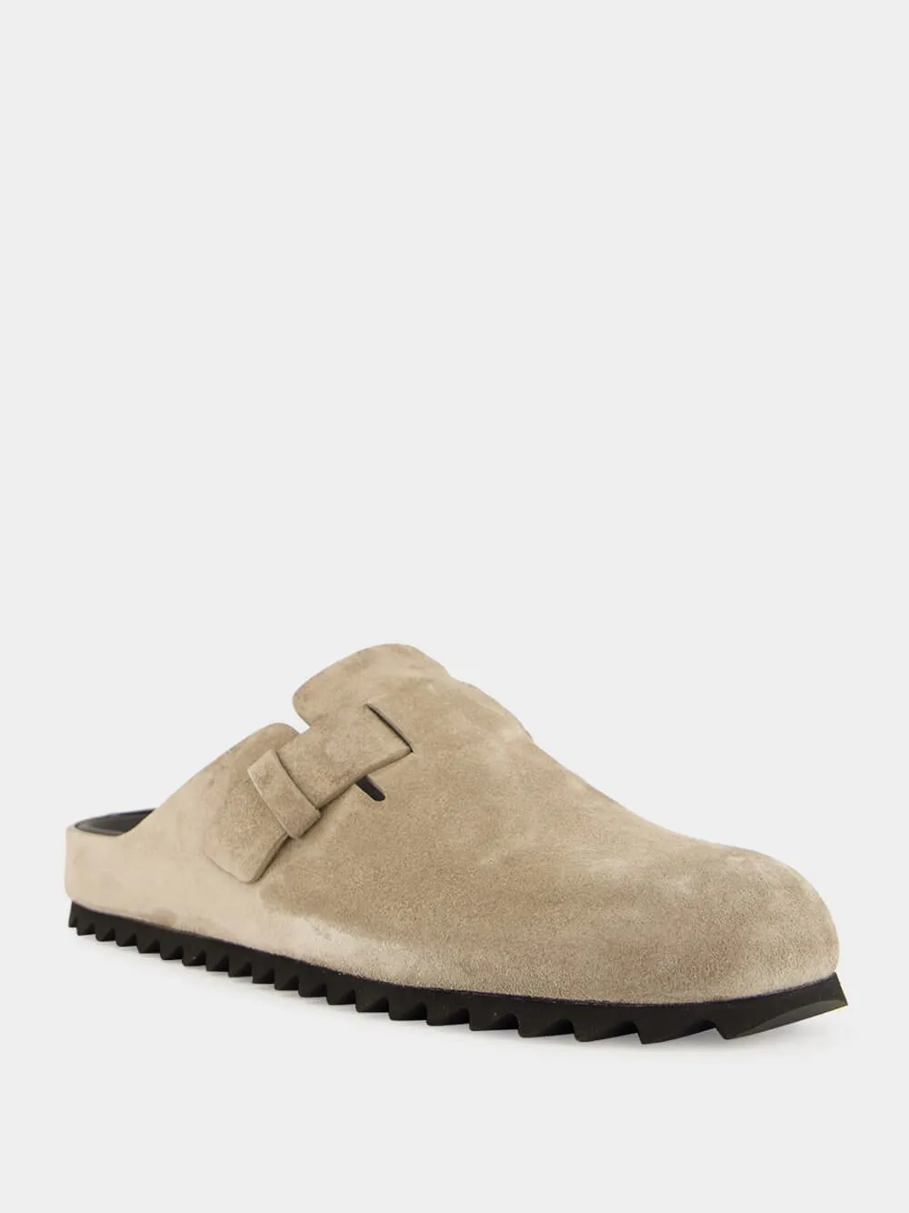 Grey Suede Agorà 012 Mule Sandals sold by Fashion Clinic product image thumbnail 2