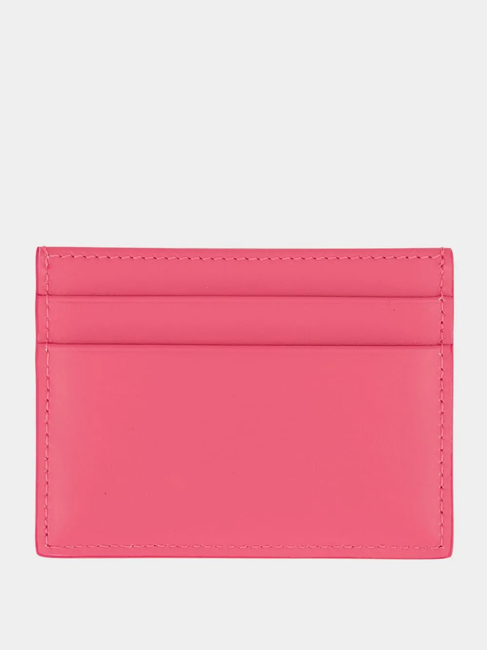 Pink Calfskin DG Logo Card Holder sold by Fashion Clinic product image thumbnail 2