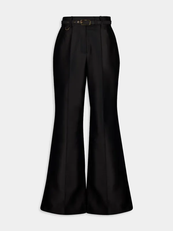 Black Hypnotic Flare Pant sold by Fashion Clinic