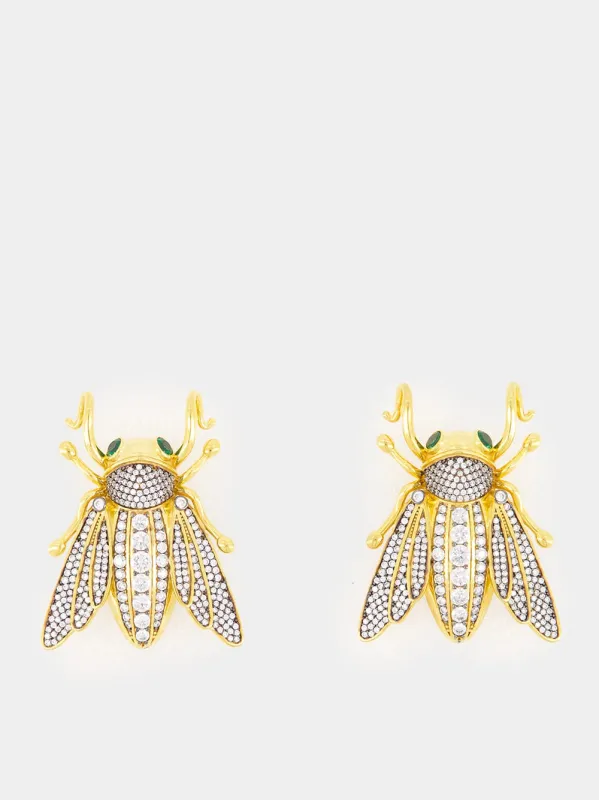 Queen Bee Earrings sold by Fashion Clinic