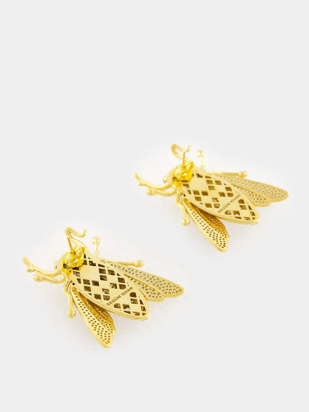 Queen Bee Earrings sold by Fashion Clinic product image thumbnail 4