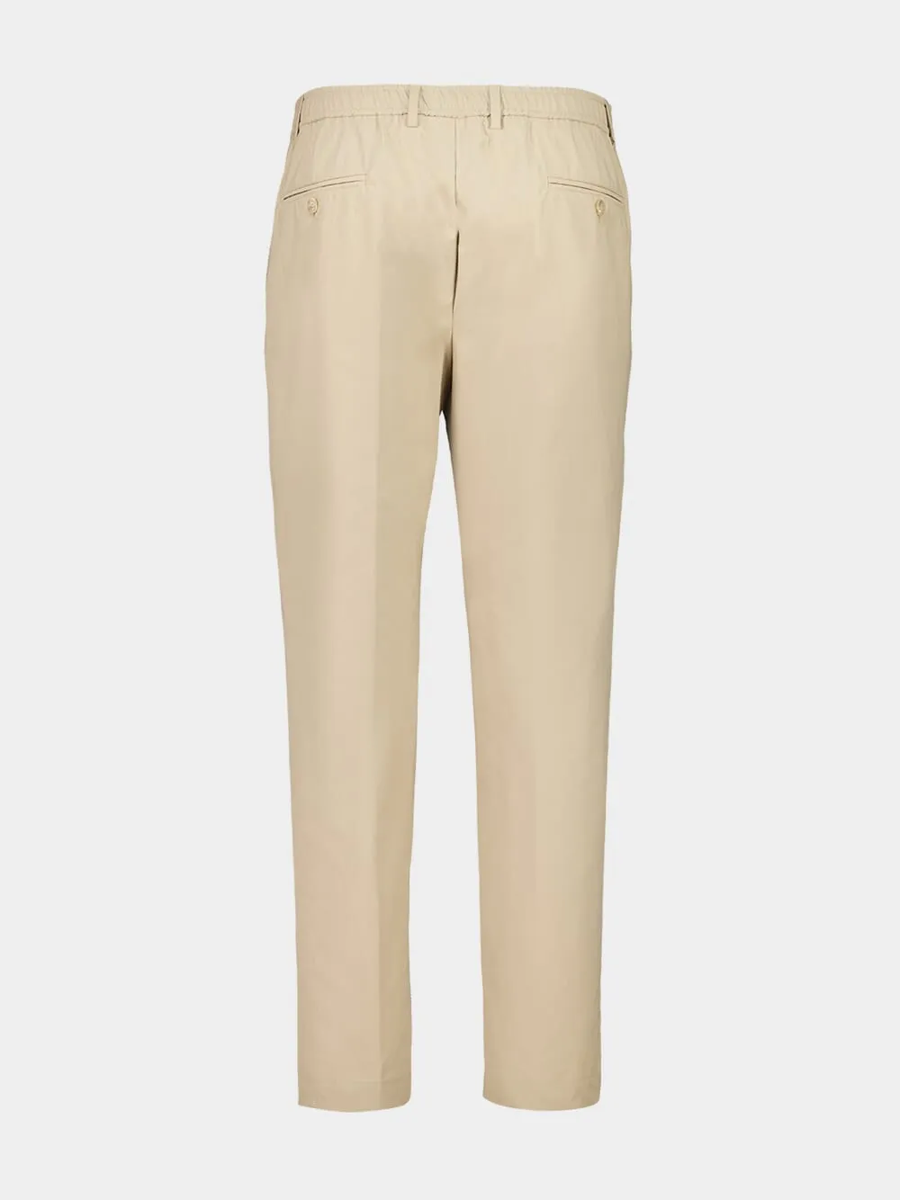 Beige Nylon Canvas Trousers sold by Fashion Clinic product image thumbnail 2