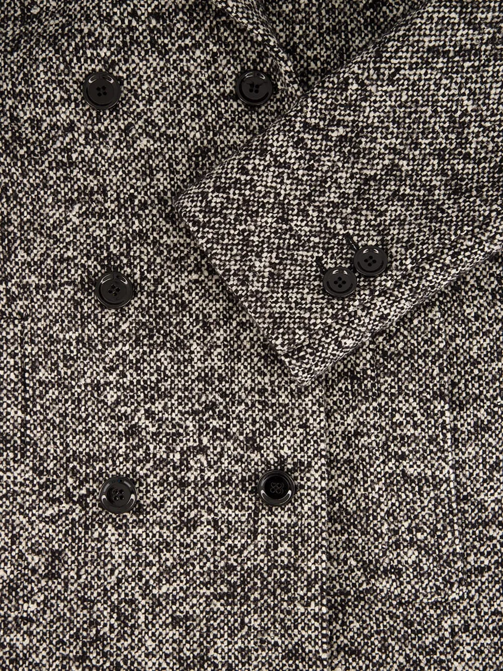 Grey Double-Breasted Wool Coat sold by Fashion Clinic product image thumbnail 4