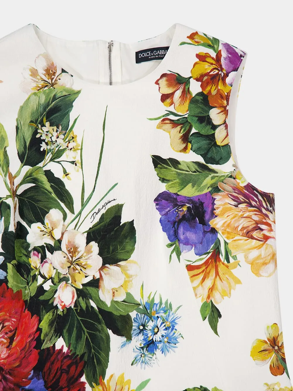 Sleeveless Floral Bouquet-Print Top sold by Fashion Clinic product image thumbnail 5