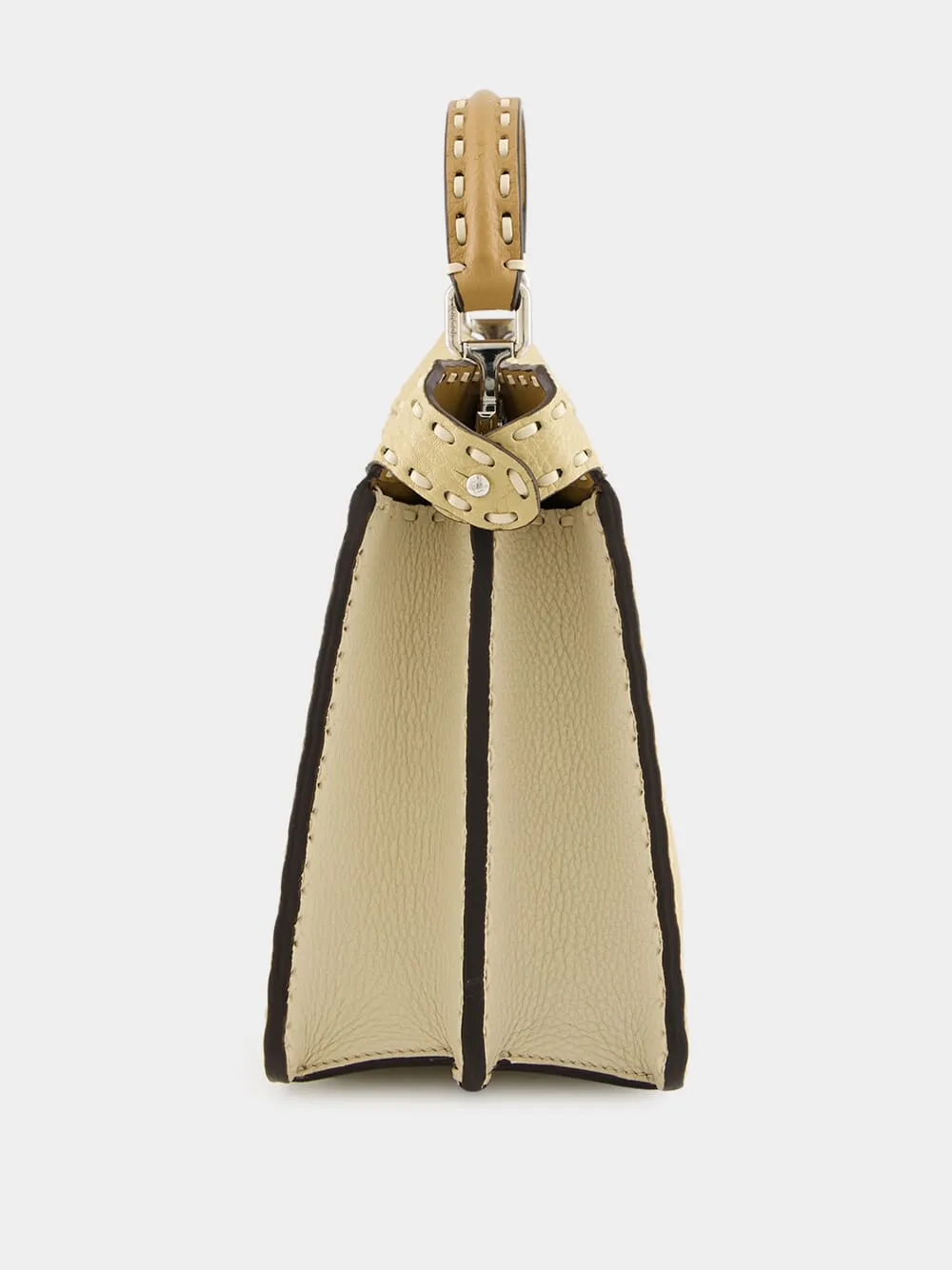 Peekaboo ISeeU Small Selleria Bag in Beige sold by Fashion Clinic product image thumbnail 5