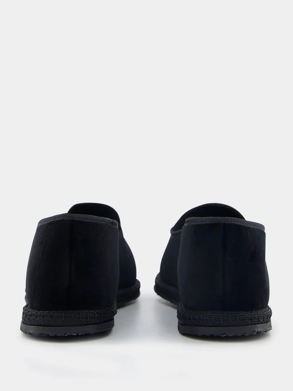 Furlane Wilde Cotton Black Slippers sold by Fashion Clinic product image thumbnail 5