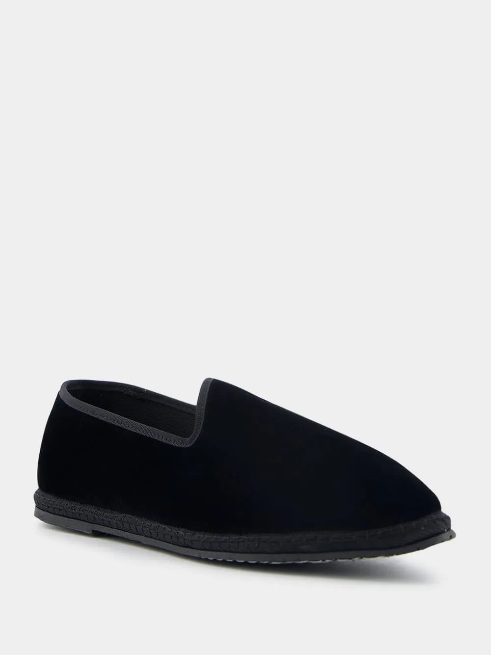 Furlane Wilde Cotton Black Slippers sold by Fashion Clinic product image thumbnail 2