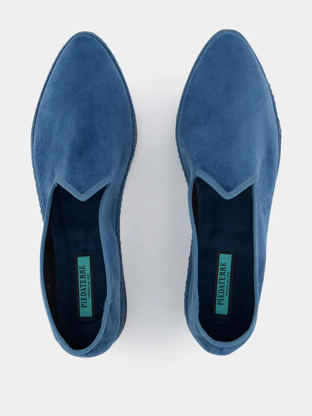 Furlane Wilde Cotton Blue Slippers sold by Fashion Clinic product image thumbnail 4