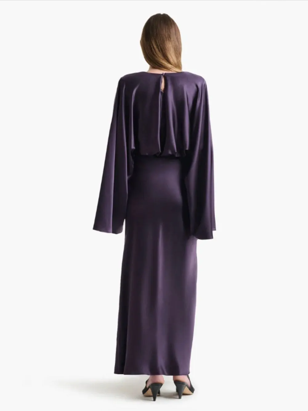 Orchid Evinka Silk Maxi Dress sold by Fashion Clinic product image thumbnail 4