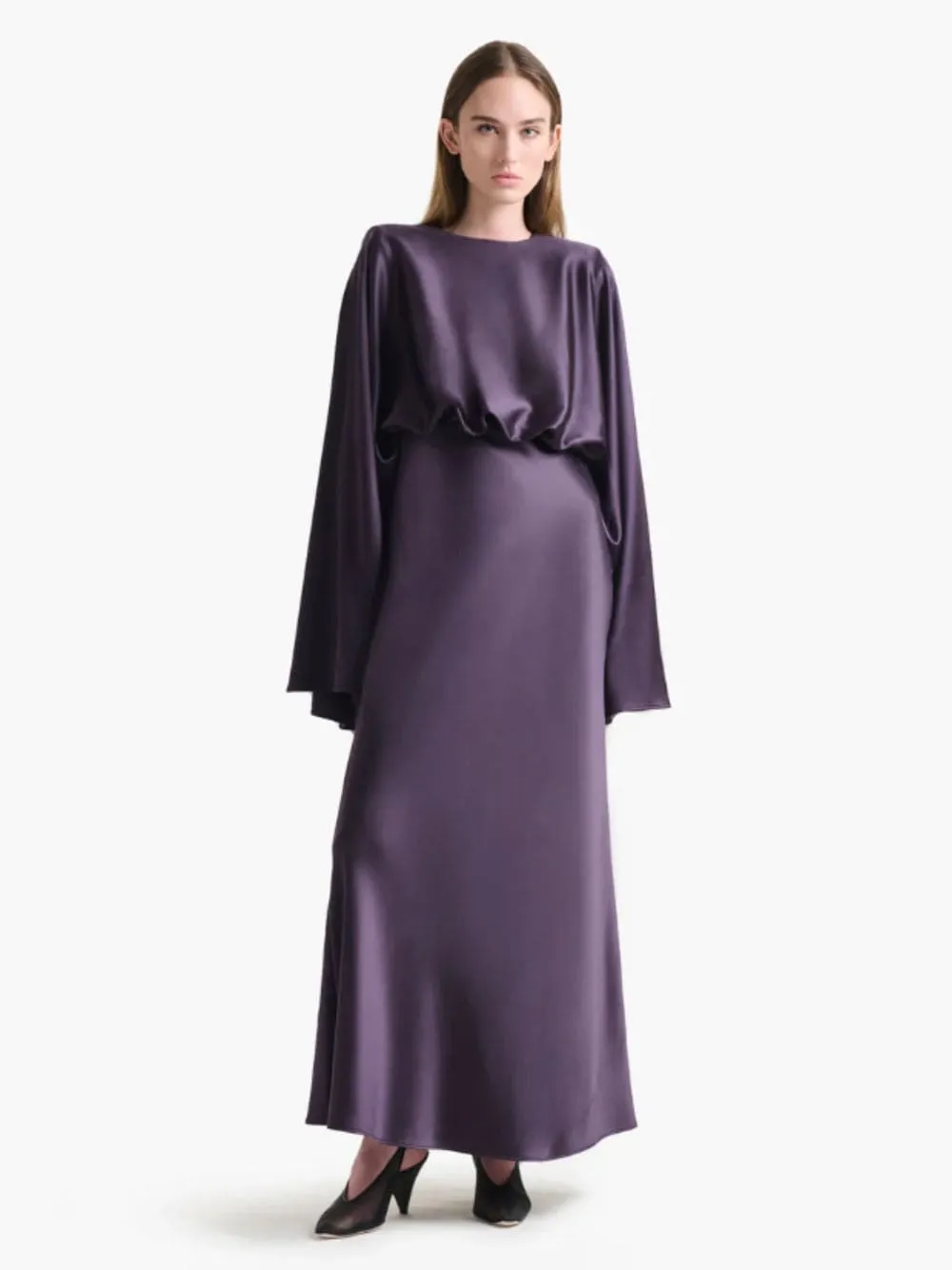 Orchid Evinka Silk Maxi Dress sold by Fashion Clinic product image thumbnail 2