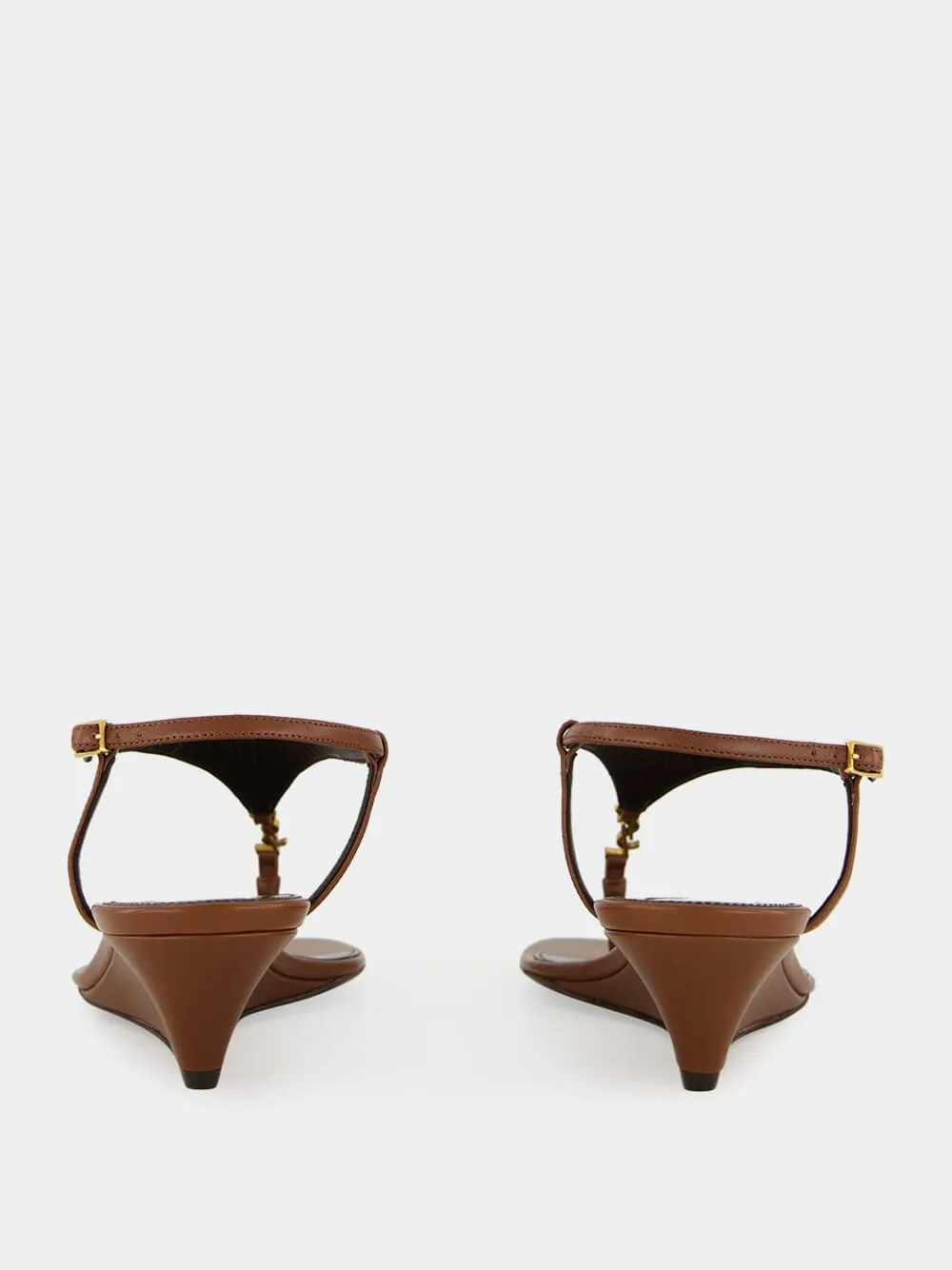 Aesthetic Brown Cassandra 40 Mid-Heel Sandals sold by Fashion Clinic product image thumbnail 5