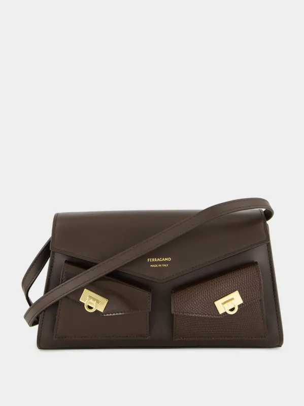 Brown Mini Harley Crossbody Bag sold by Fashion Clinic
