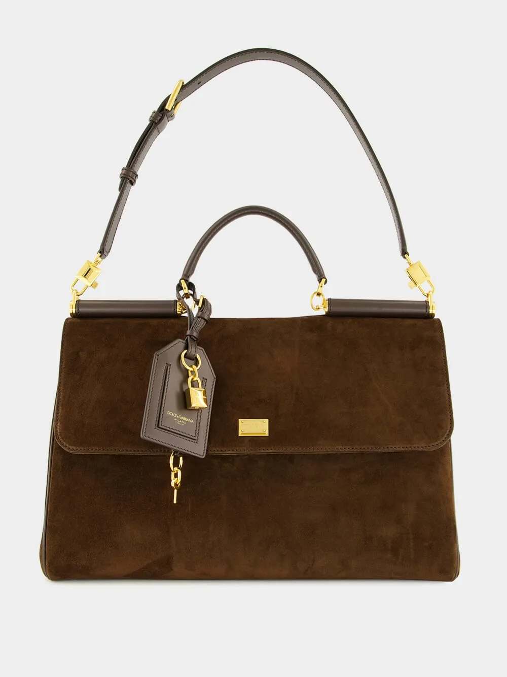 Brown My Sicily Calfskin Handbag sold by Fashion Clinic product image thumbnail 2