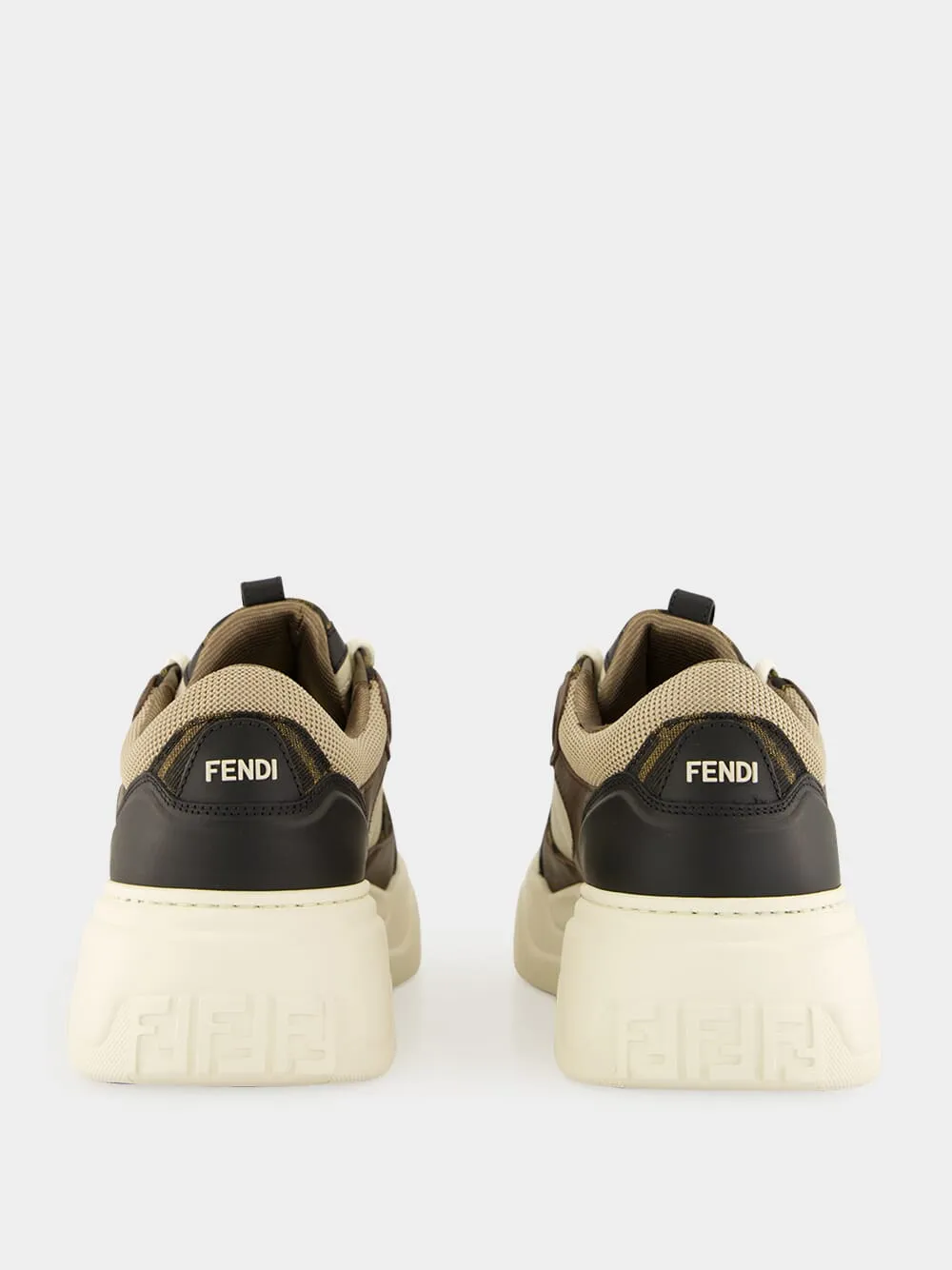 Force White Leather Trainers sold by Fashion Clinic product image thumbnail 5