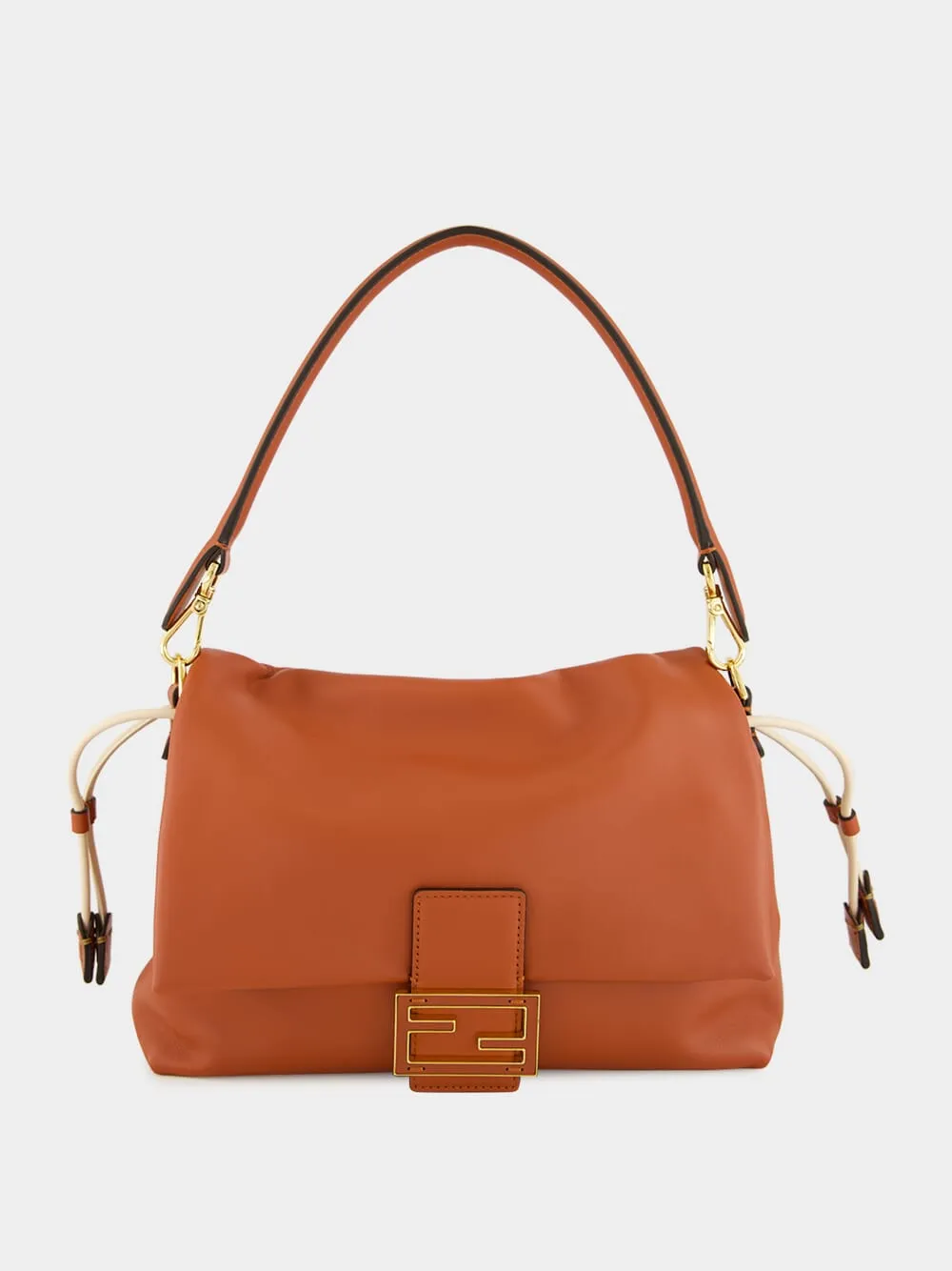 Sienna Brown Mamma Baguette Medium Bag sold by Fashion Clinic
