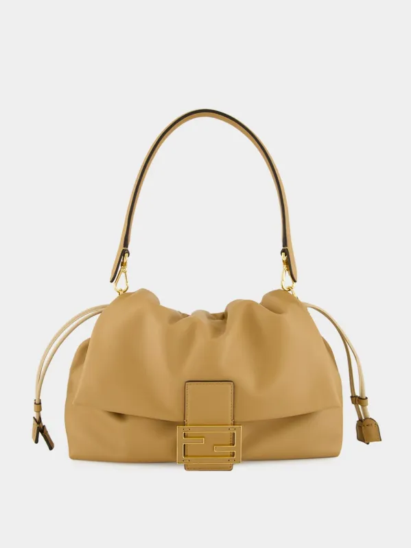 Cappuccino Mamma Baguette Large Bag sold by Fashion Clinic