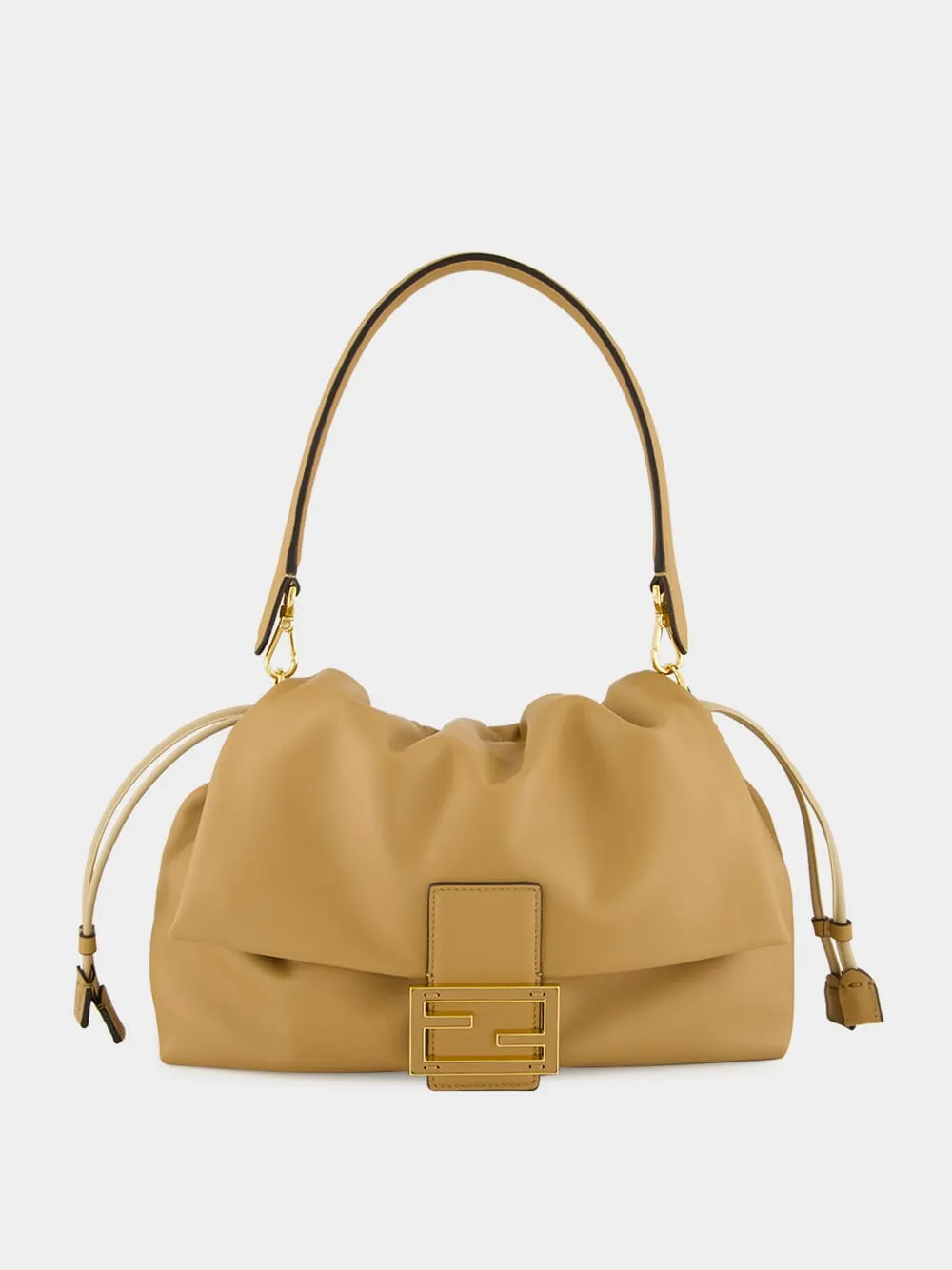 Cappuccino Mamma Baguette Large Bag sold by Fashion Clinic