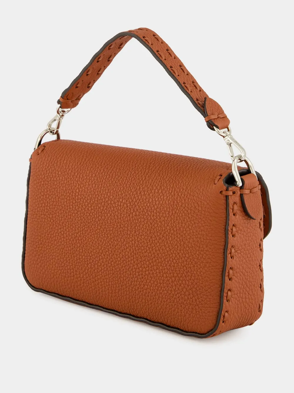 Sienna Brown Baguette Mini Selleria Bag sold by Fashion Clinic product image thumbnail 5