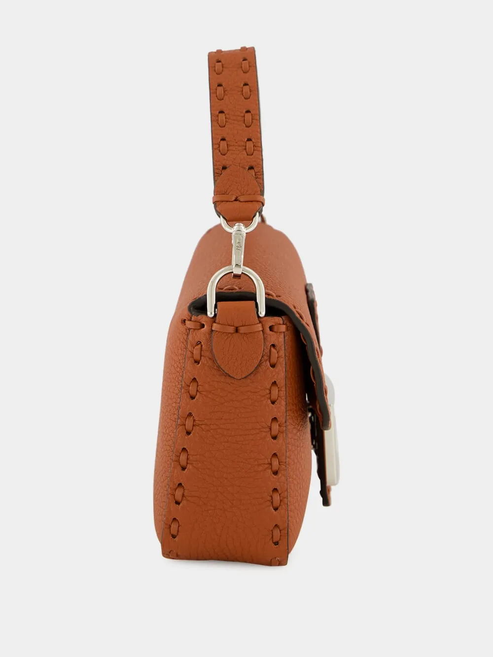 Sienna Brown Baguette Mini Selleria Bag sold by Fashion Clinic product image thumbnail 4