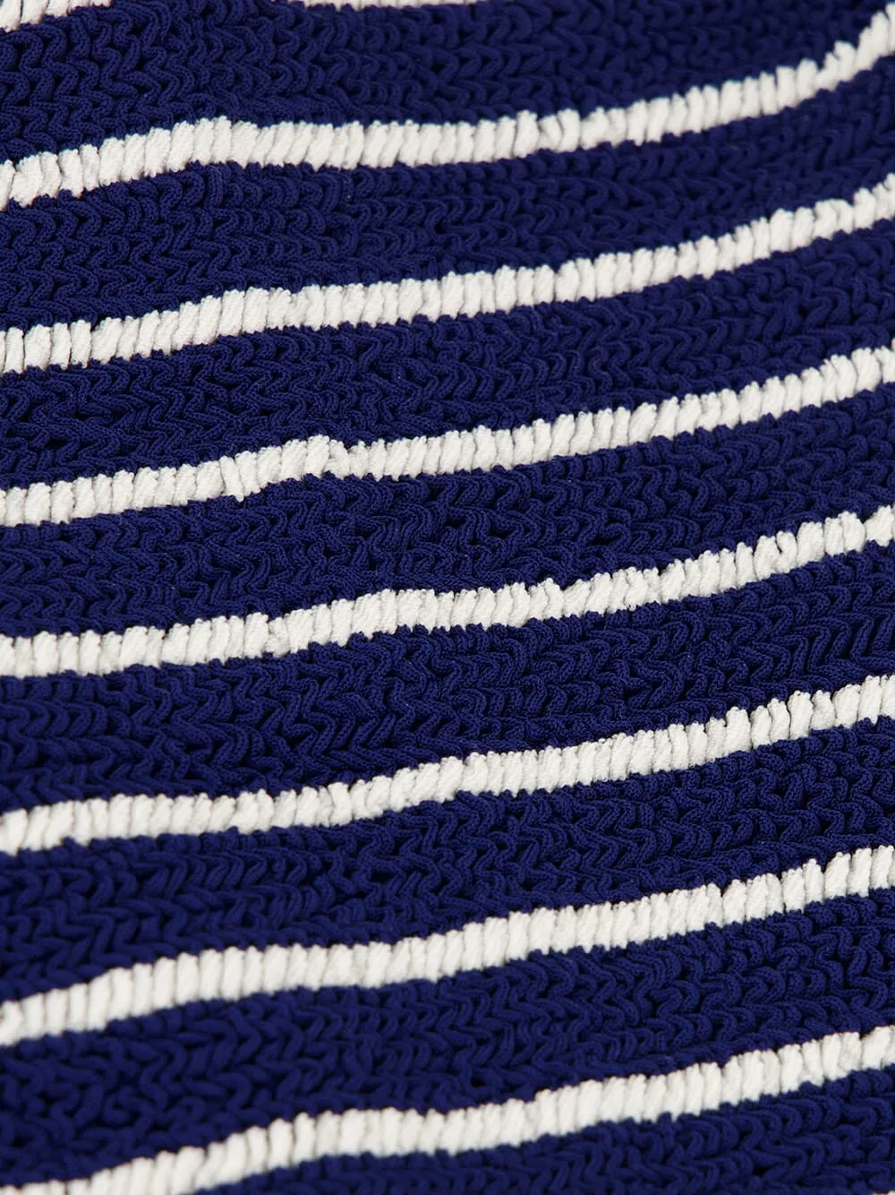 Navy and Whit Stripe Coverage Jean Bikini sold by Fashion Clinic product image thumbnail 5