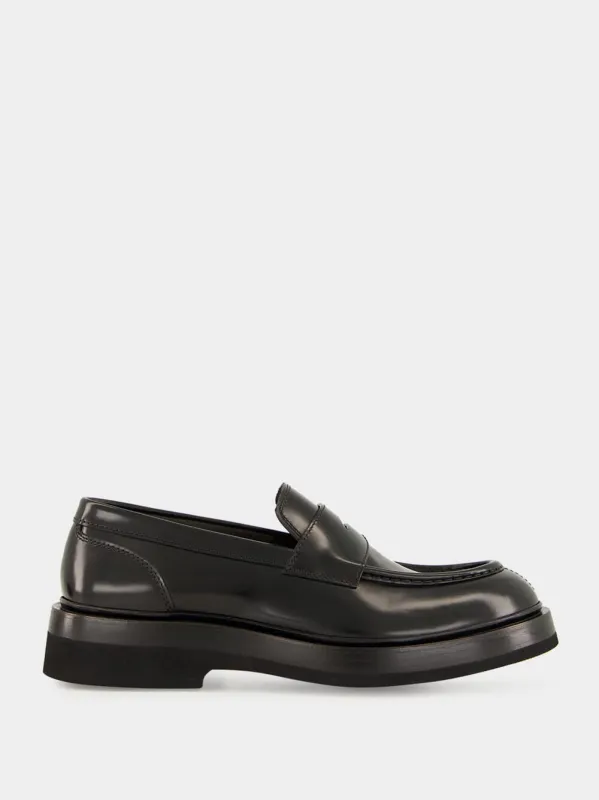 Black Penny Gunder Loafers sold by Fashion Clinic