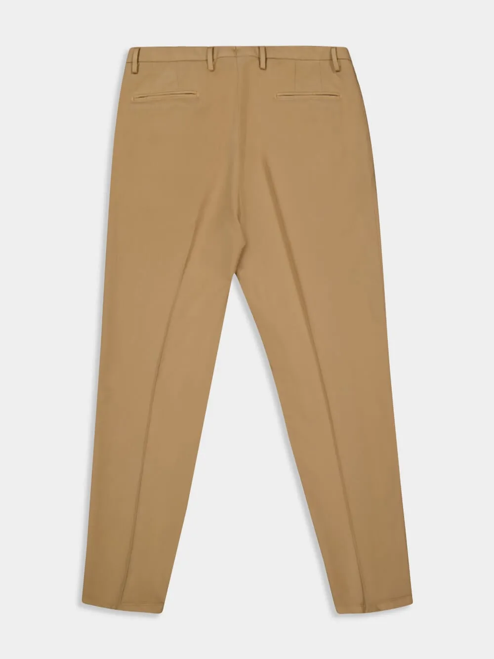 Beige Virgin Wool 2-Pleat Trousers sold by Fashion Clinic product image thumbnail 5
