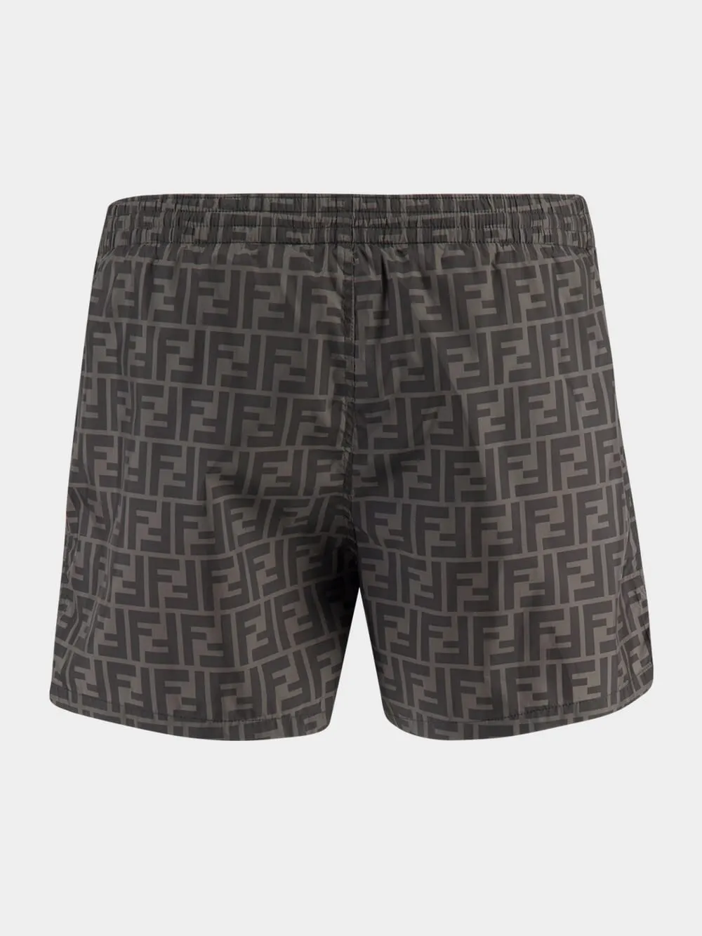 Black FF Monogram Swim Shorts sold by Fashion Clinic product image thumbnail 2