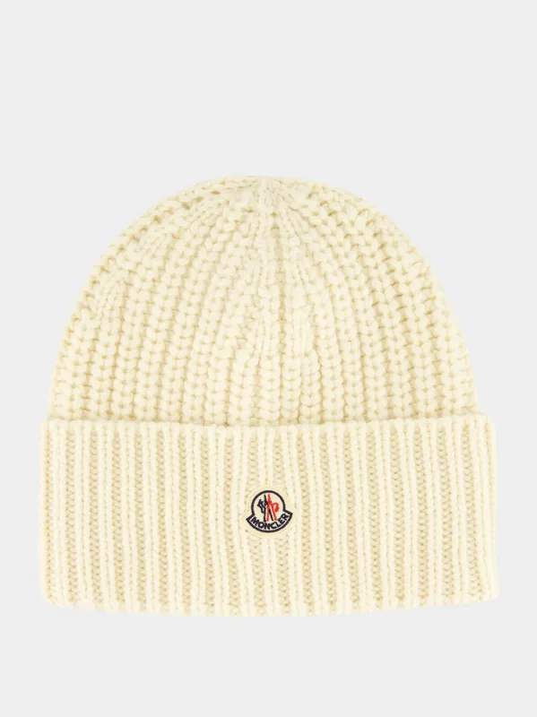Natural Wool-Cashmere Beanie sold by Fashion Clinic
