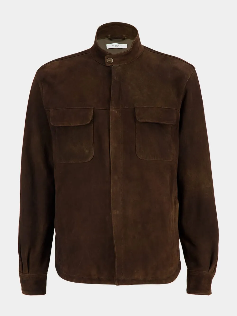 Brown Suede Bomber Jacket sold by Fashion Clinic