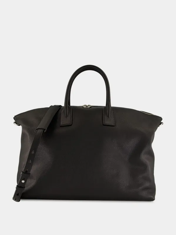 Black Giant Bowling Leather Bag sold by Fashion Clinic