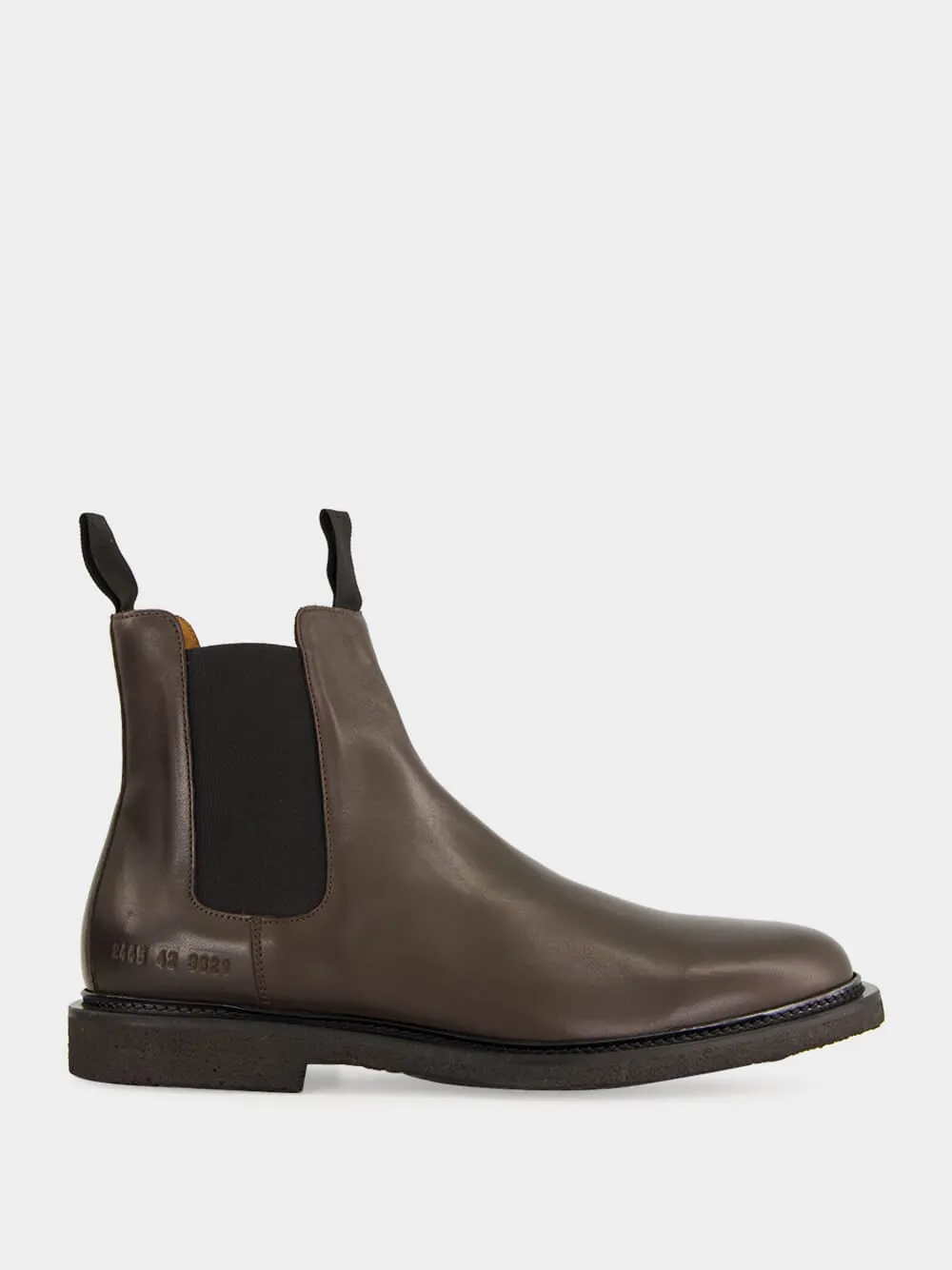 Brown Leather Chelsea Boots sold by Fashion Clinic