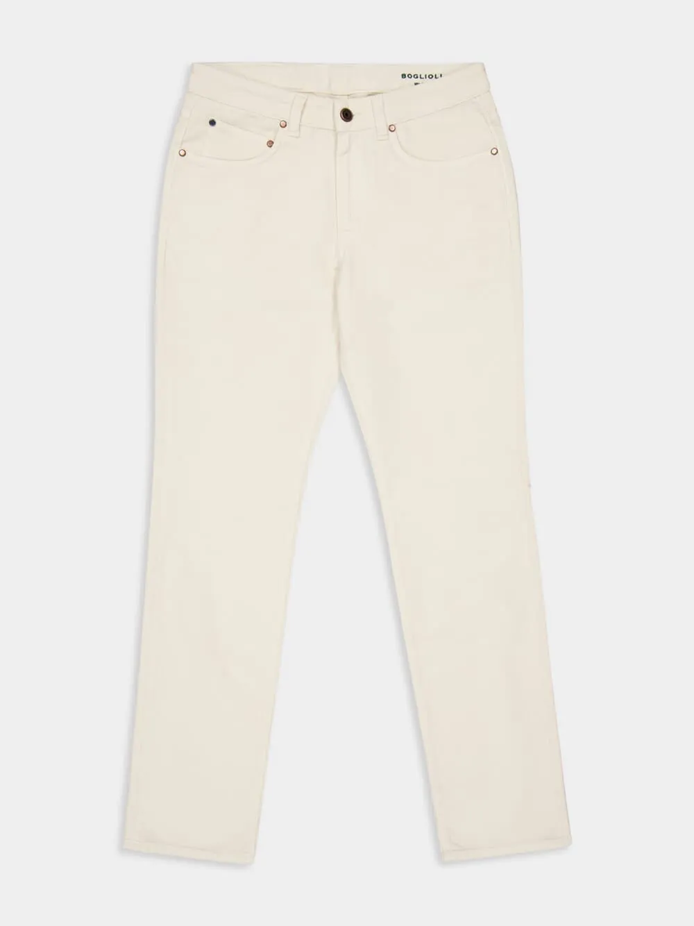 Beige Regular Fit Corduroy Trousers sold by Fashion Clinic product image thumbnail 5