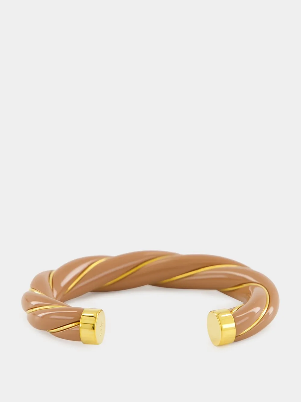 Cappuccino Twisted Diana Bangle sold by Fashion Clinic product image thumbnail 2