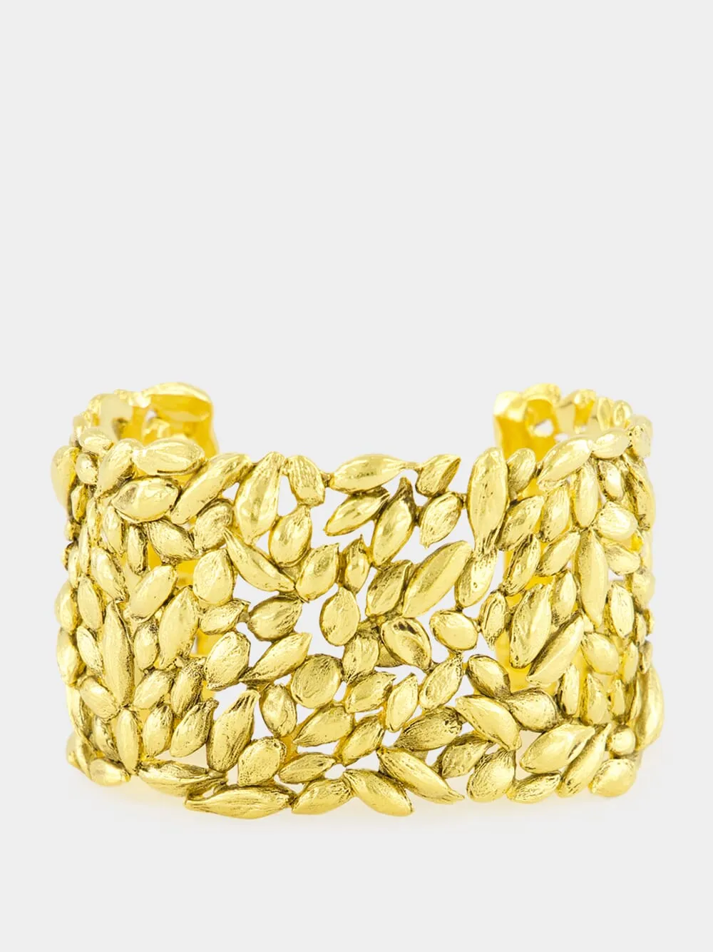 Gold Difenda Cuff Bracelet sold by Fashion Clinic