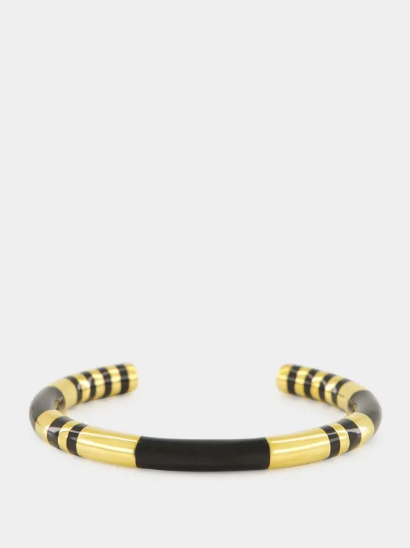 Black Positano Bangle sold by Fashion Clinic