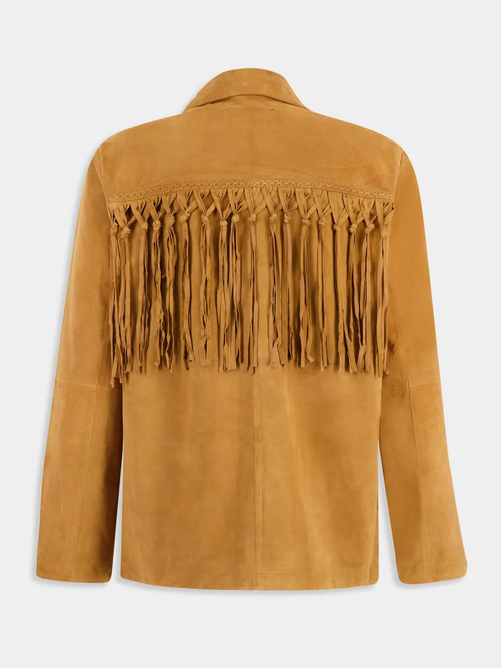 Cognac Brown Vestige Jacket sold by Fashion Clinic product image thumbnail 3