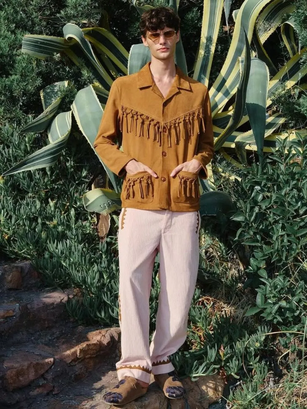 Cognac Brown Vestige Jacket sold by Fashion Clinic product image thumbnail 2