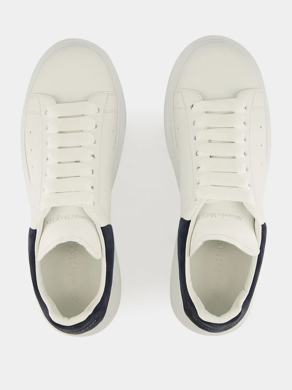White and Blue Oversized New Tech Sneakers sold by Fashion Clinic product image thumbnail 4