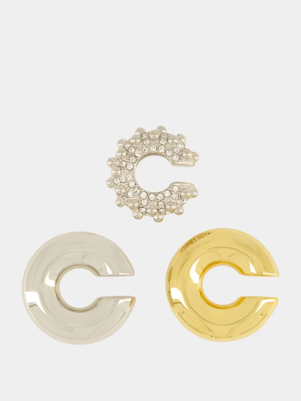 Triple Aluminium Ear Cuff Set sold by Fashion Clinic