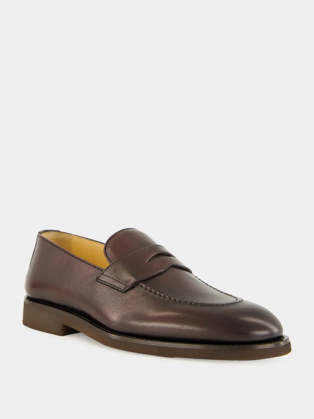 Brown Calf Leather Loafers sold by Fashion Clinic product image thumbnail 2