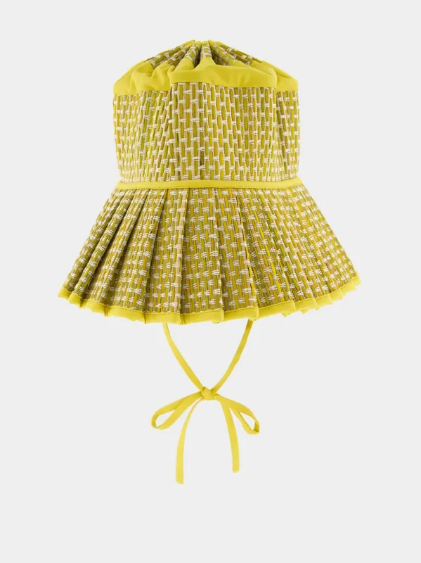 Tuscany Capri Yellow Maxi Hat sold by Fashion Clinic