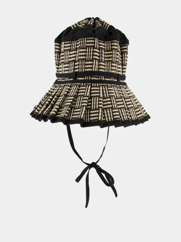 Island Vienna Black Bamboo Hat sold by Fashion Clinic