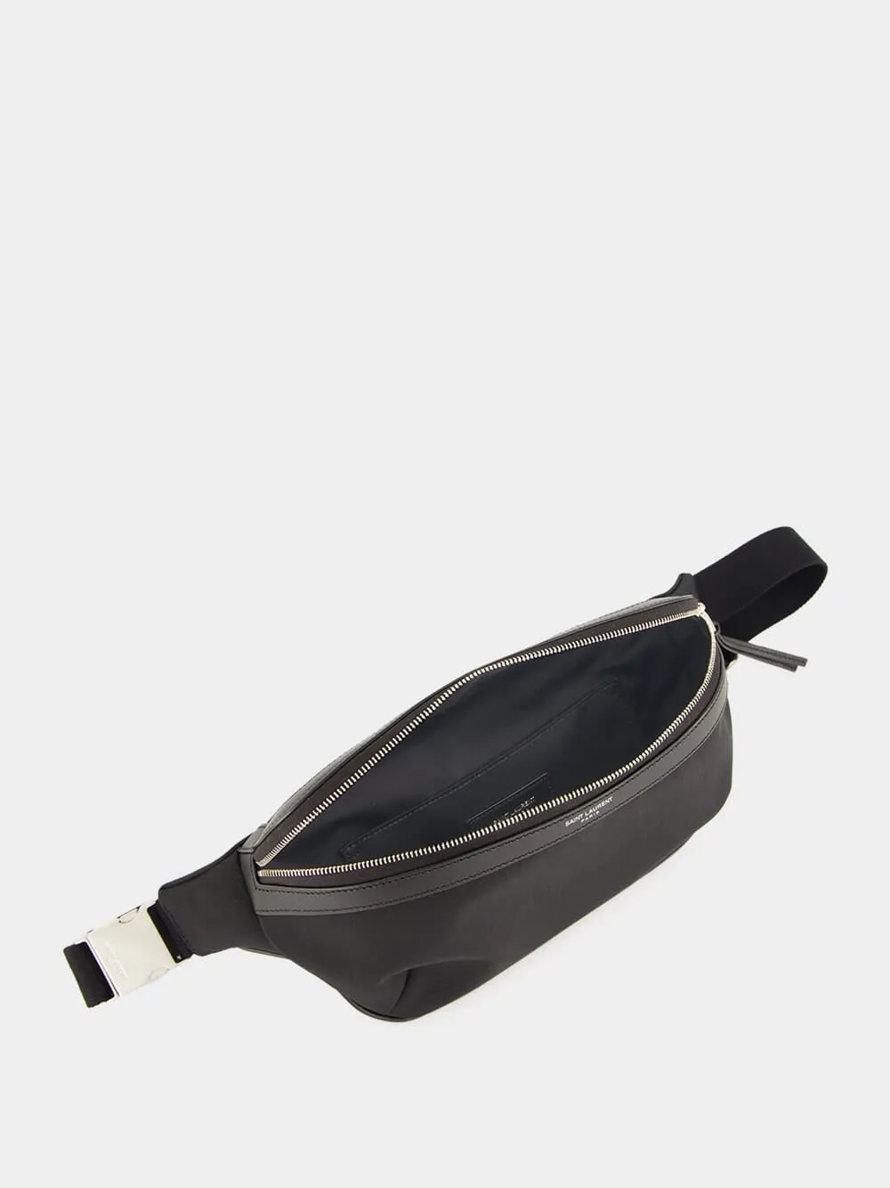 Black Canvas Belt Bag sold by Fashion Clinic product image thumbnail 5