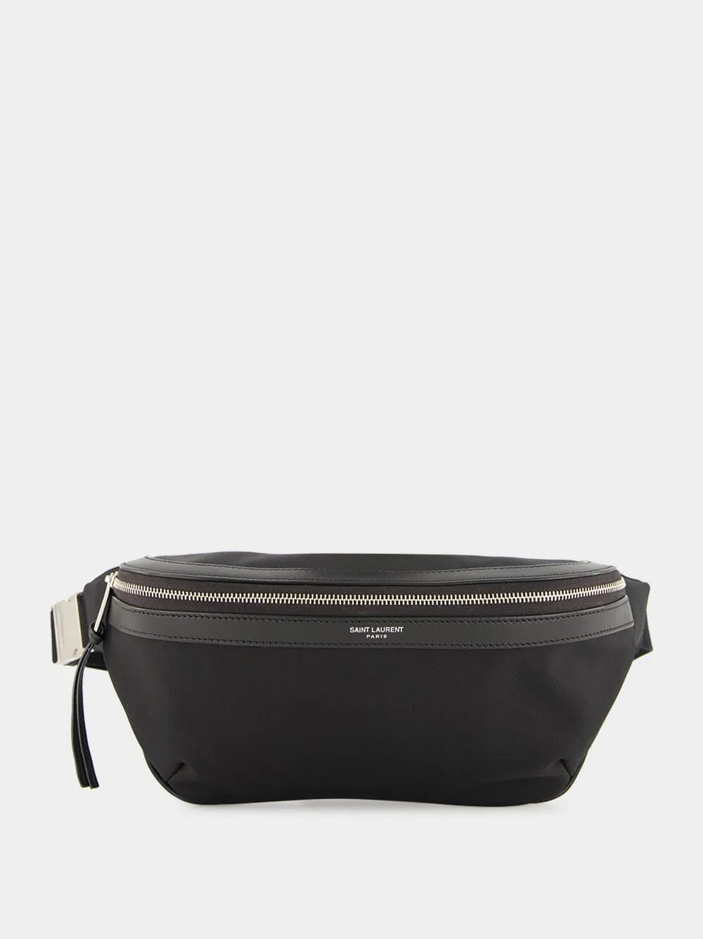 Black Canvas Belt Bag sold by Fashion Clinic