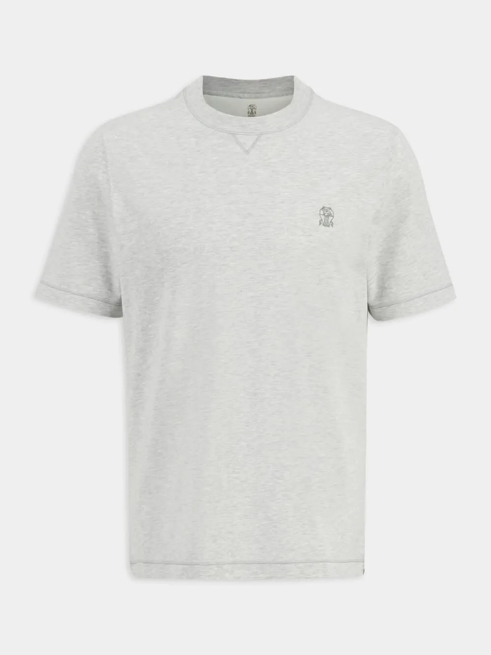 Light Grey Cotton Sport T-Shirt sold by Fashion Clinic