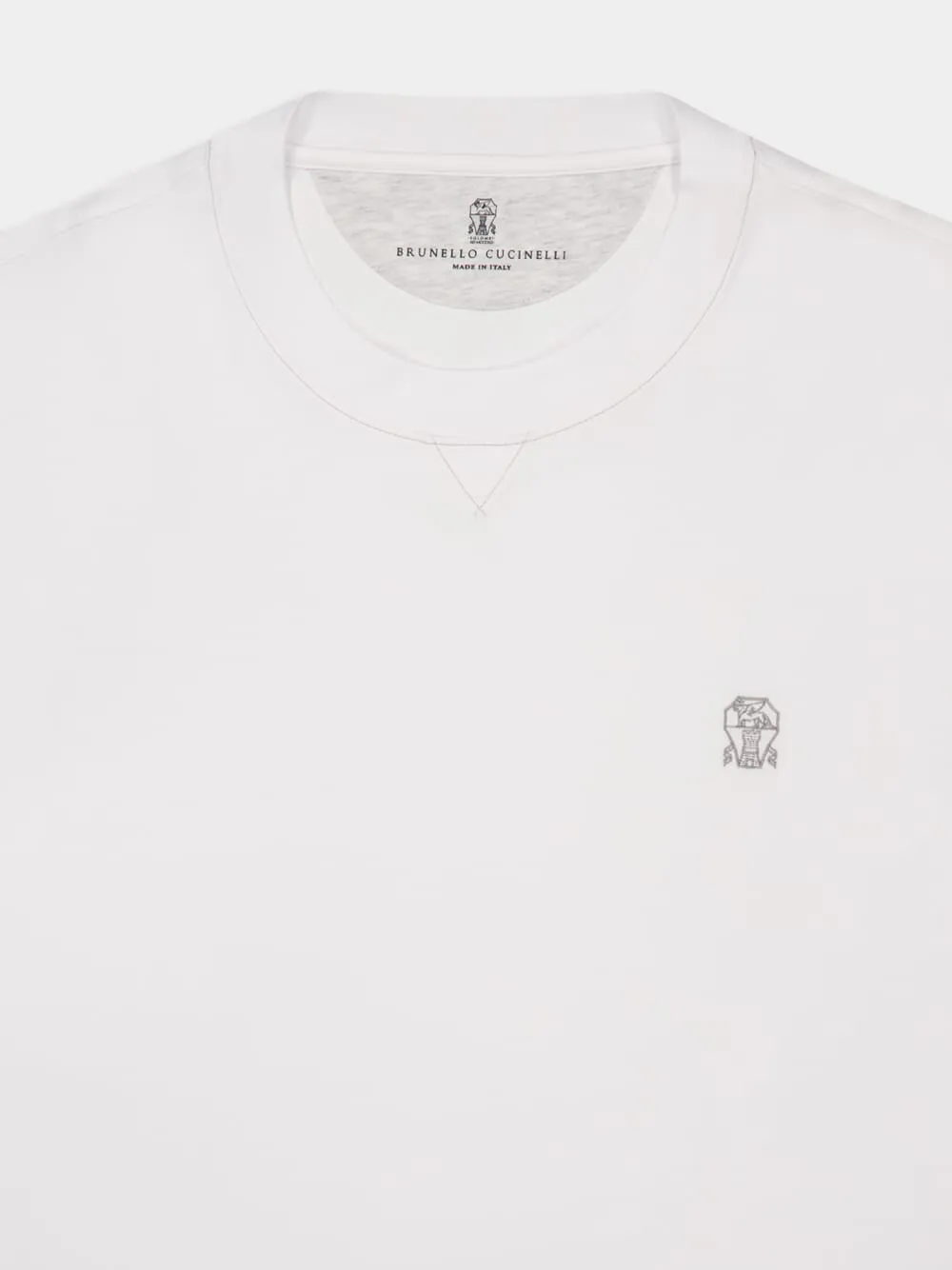 White Cotton Sport T-Shirt sold by Fashion Clinic product image thumbnail 3