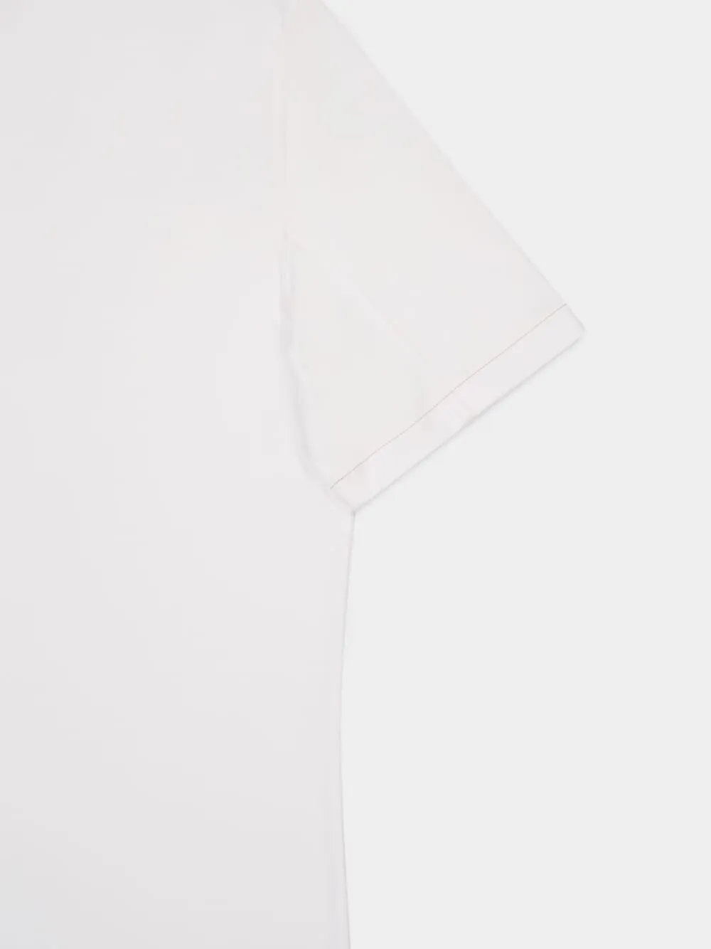 White Cotton Sport T-Shirt sold by Fashion Clinic product image thumbnail 4