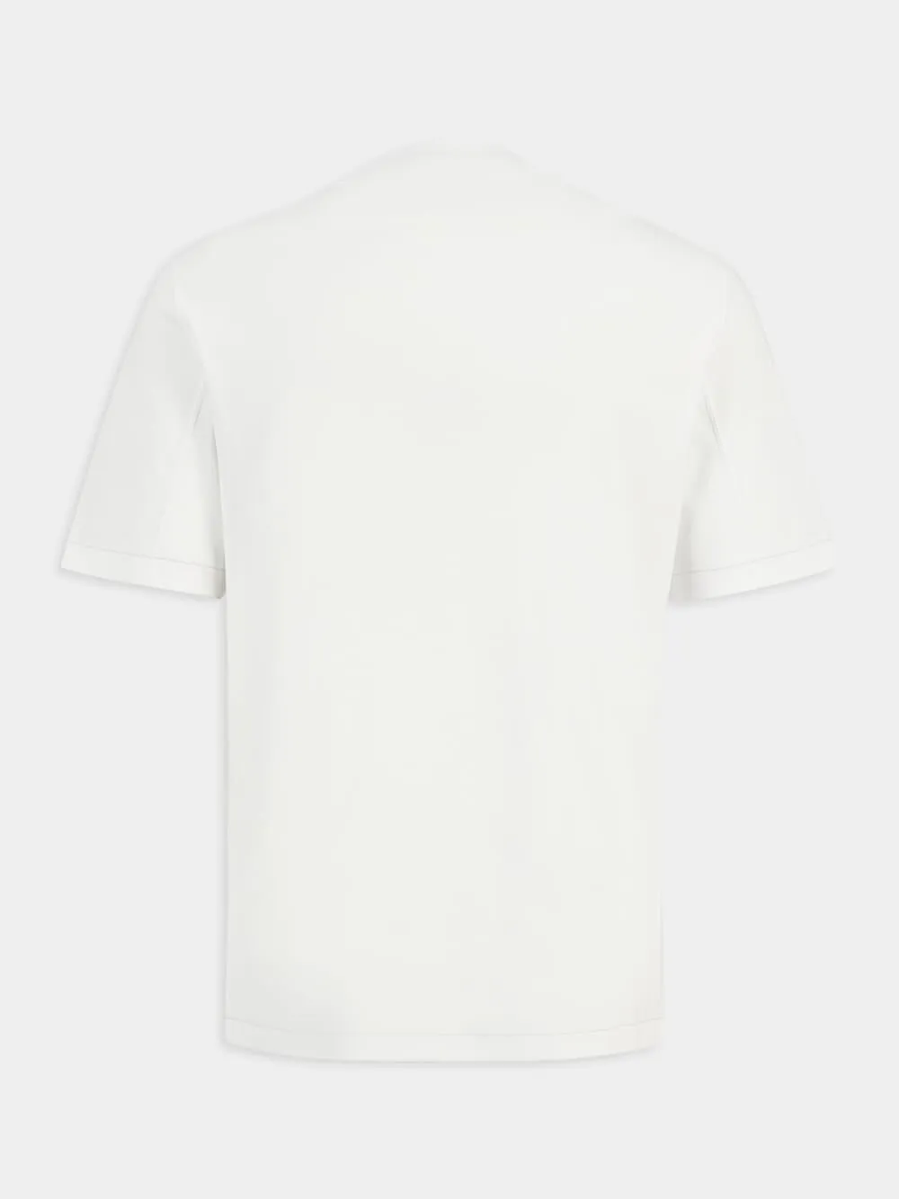 White Cotton Sport T-Shirt sold by Fashion Clinic product image thumbnail 2