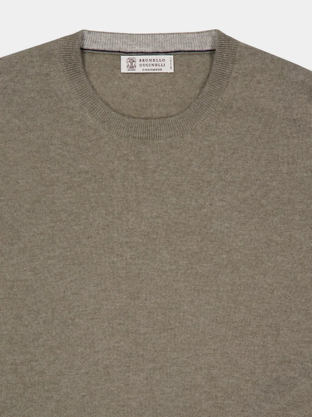 Olive Green Cashmere Sweater sold by Fashion Clinic product image thumbnail 3